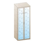 Карина Шкаф ШК-1009 (В-2224 х Ш-900 х Г-576 мм)