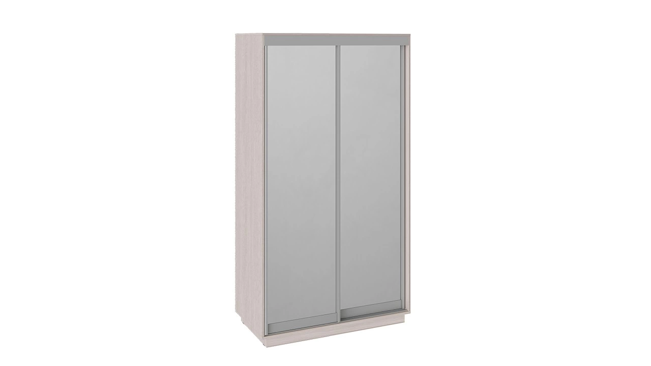 Шкаф-Купе 2-х Дверный с Зеркалом Мадлен Ясень Шимо (Ш-1200 х В-2200 х Г-600 мм)
