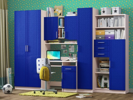 Стенка Юнга МДФ (Ш- 3000 х В- 2000 см х Г- 570 мм)/Разные Цвета