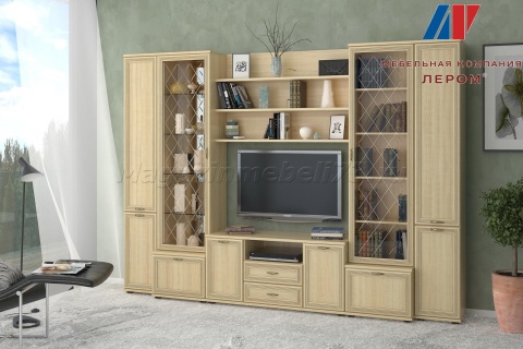 Гостиная-Стенка Карина-07 (В-2224 х Ш-3060 х Г-448 мм)