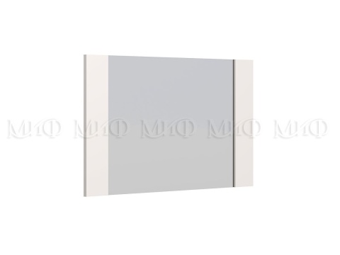 Зеркало Ницца Венге/Белый Глянец (Ш-800 мм x В-500 мм)