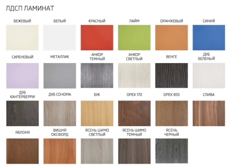 Архимед Кровать А-5 с Матрасом в Подарок МДФ/Разные Цвета