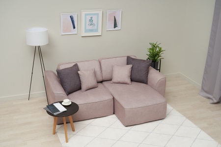 Диван угловой еврокнижка Имир MODOOL бежевый