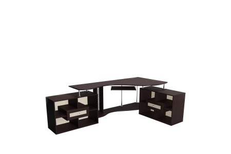 Компьютерный стол "Мебелайн-10" (угол справа)