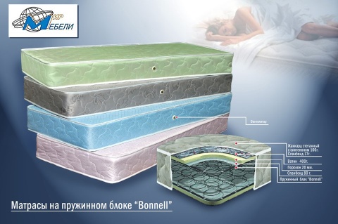 Архимед Кровать А-5 с Матрасом в Подарок МДФ/Разные Цвета