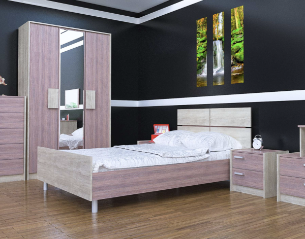 Кровать Ванесса-1 с Ортопедическим Основанием и Матрасом