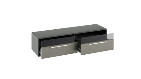 Тумба для ТВ «Наоми» Джут, Фон Серый/Ш-1544 × В-382 × Г-440 мм