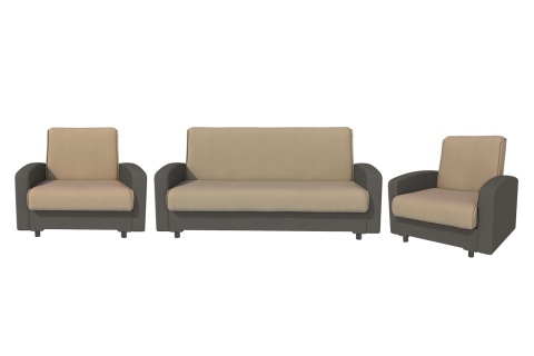 Комплект мягкой мебели Лайт  + 2 кресла